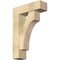 Ekena Millwork Westlake Block Rough Sawn Bracket w/ Offset Brace, Douglas Fir, 8"W x 26"D x 38"H BKT0806X26X38WTL05RDF - alternate 1